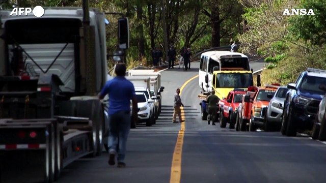 Panama, autobus finisce in un dirupo: almeno 39 migranti morti