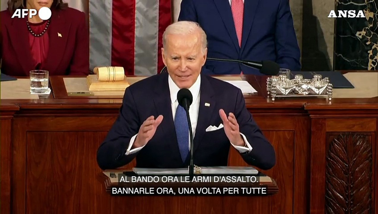 Usa, Biden rilancia: "Vietare le armi d'assalto per prevenire le stragi"