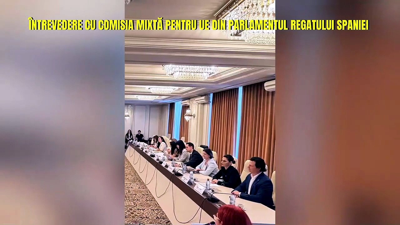 Întrevedere cu comisia mixtă pentru UE din Parlamentul Regatului Spaniei