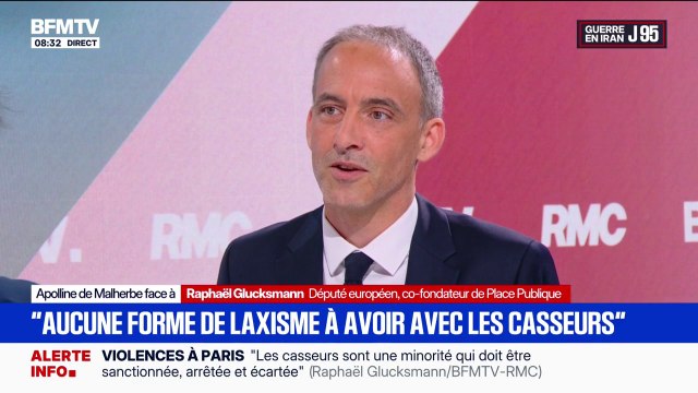 Débordements après le sacre du PSG: Il faut refaire France , déclare Raphaël Glucksmann