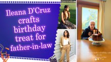 Ileana D’Cruz bakes decadent chocolate cake for her father-in-law’s birthday