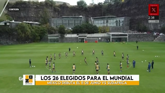 Revelan convocatoria de México para Mundial 2026 | Milenio Noticias La Afición, 1 de junio de 2026