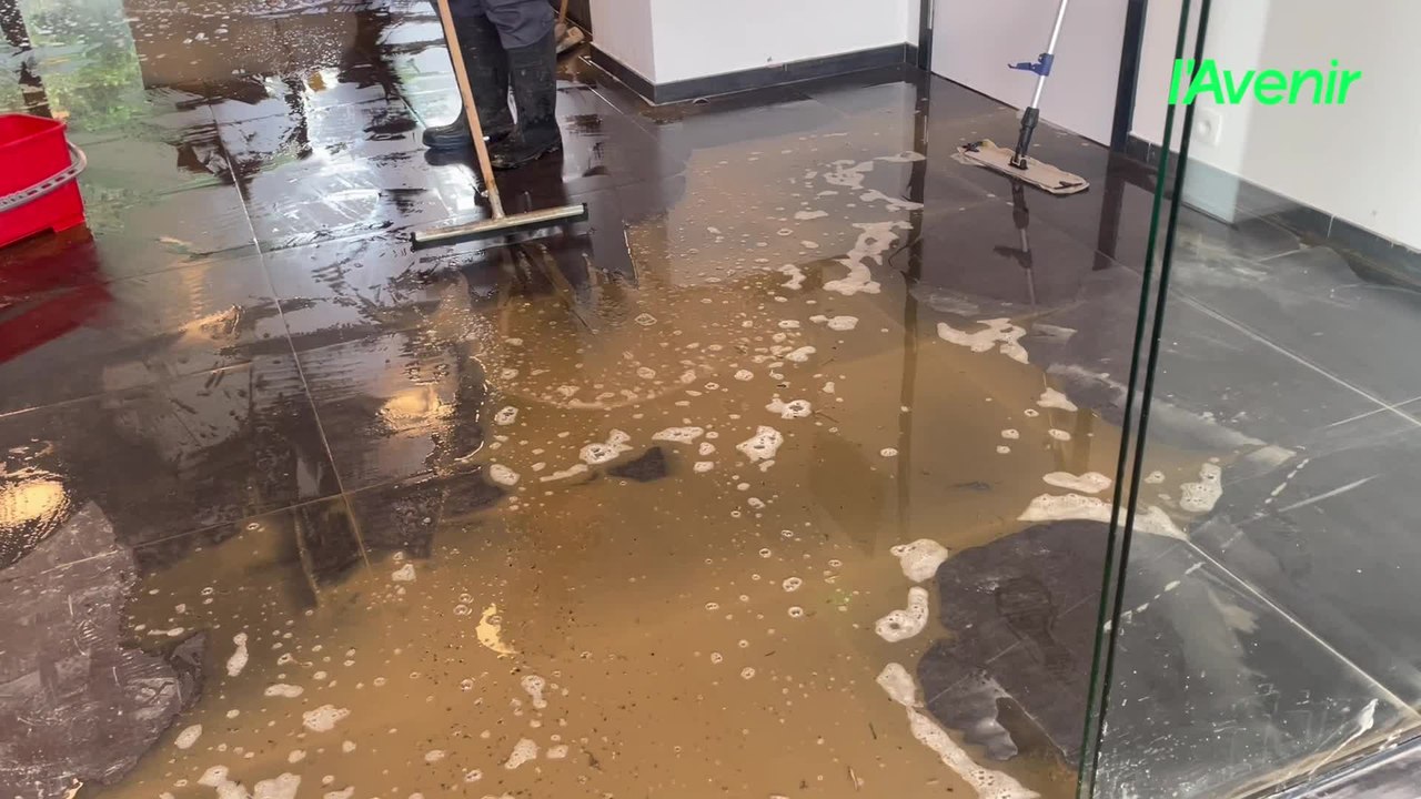50 cm d'eau dans l'administration communale de Nandrin