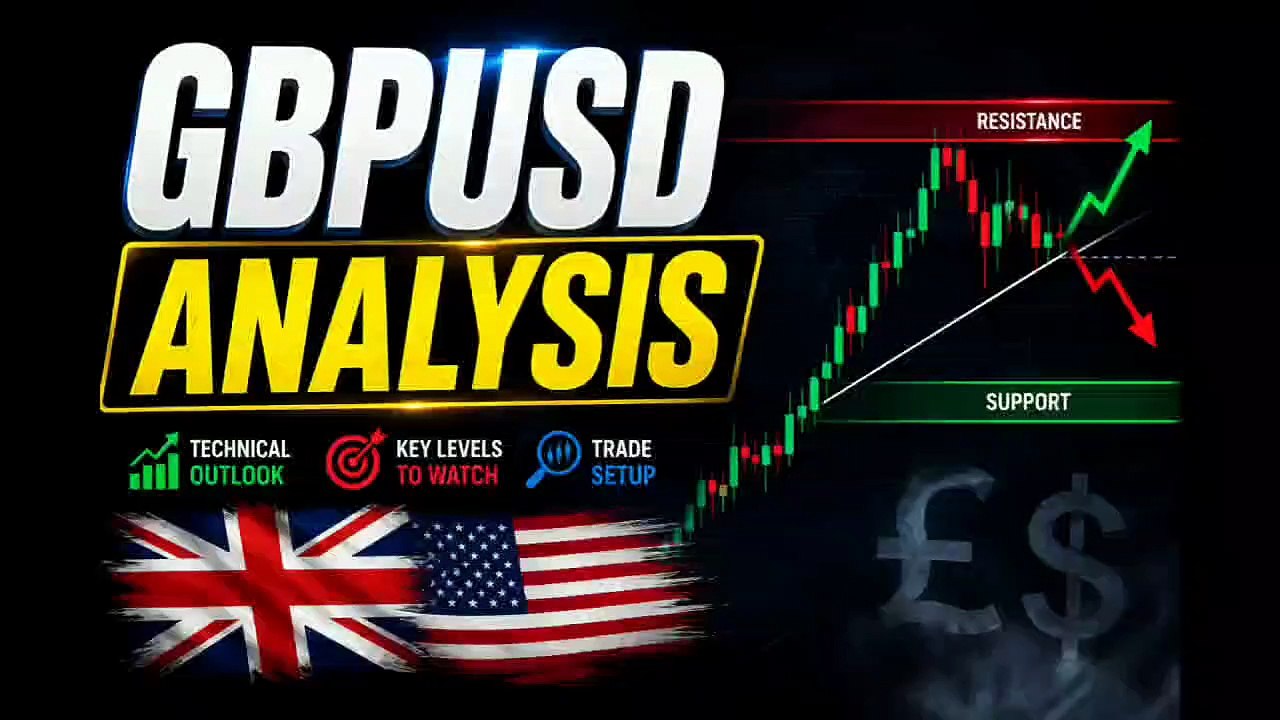 GBPUSD H1 Institutional Analysis & Trade Setup (SMC)