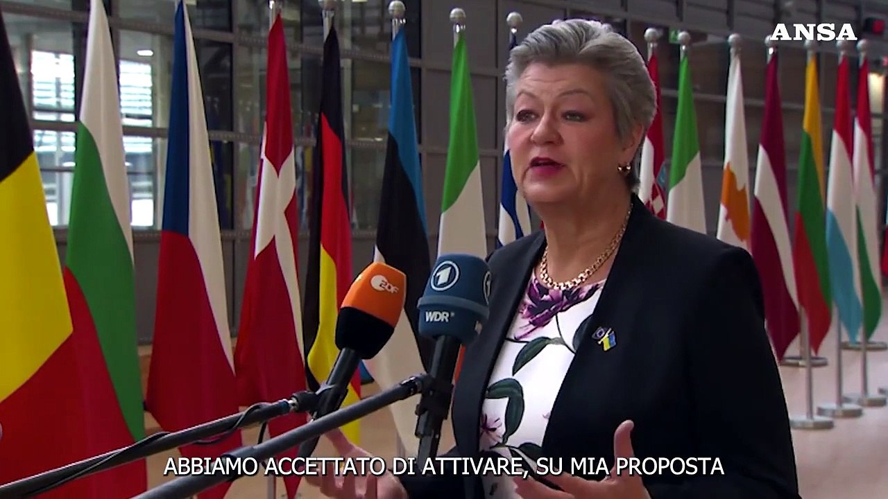 Ue, al Consiglio Affari Interni focus su Ucraina e Moldavia