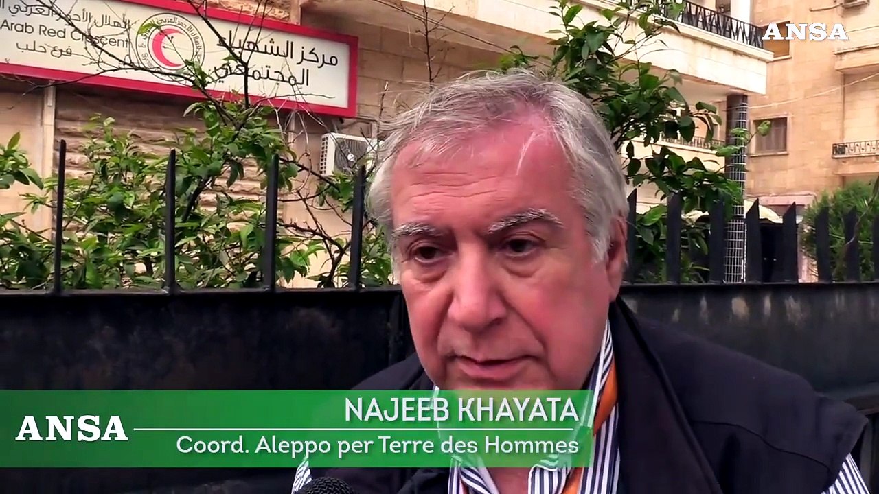 Siria, Terre des Hommes e Mezzaluna rossa per l...