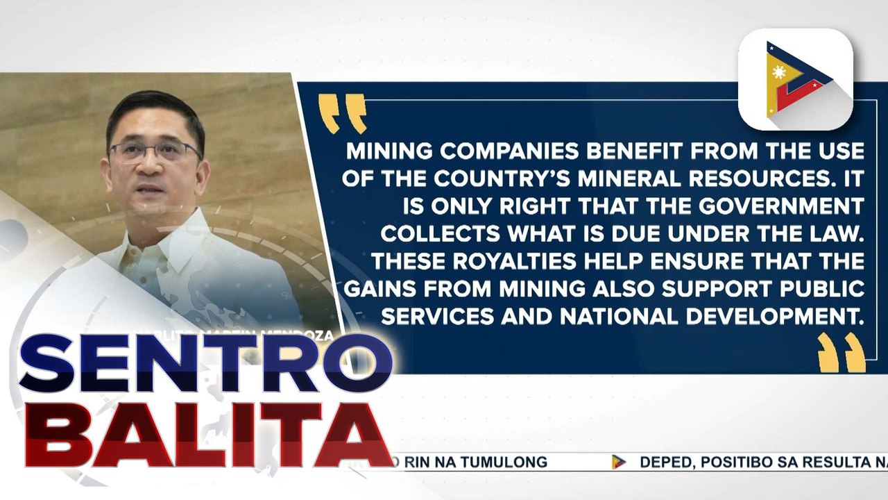 Pangongolekta ng Quarterly Royalty sa Large-Scale Metallic Mining Operations, sinimulan na ng BIR