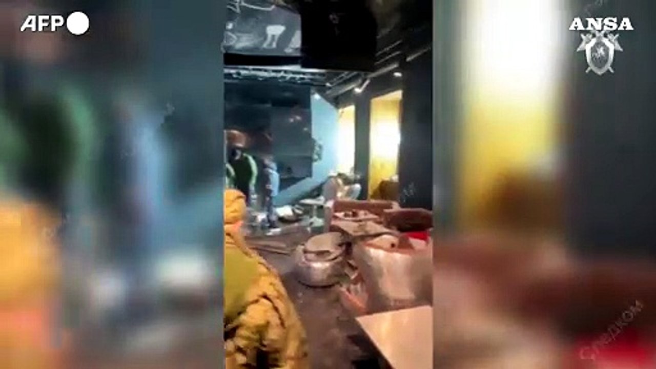 Bomba a San Pietroburgo, il "Street Food Bar" distrutto dopo l'esplosione