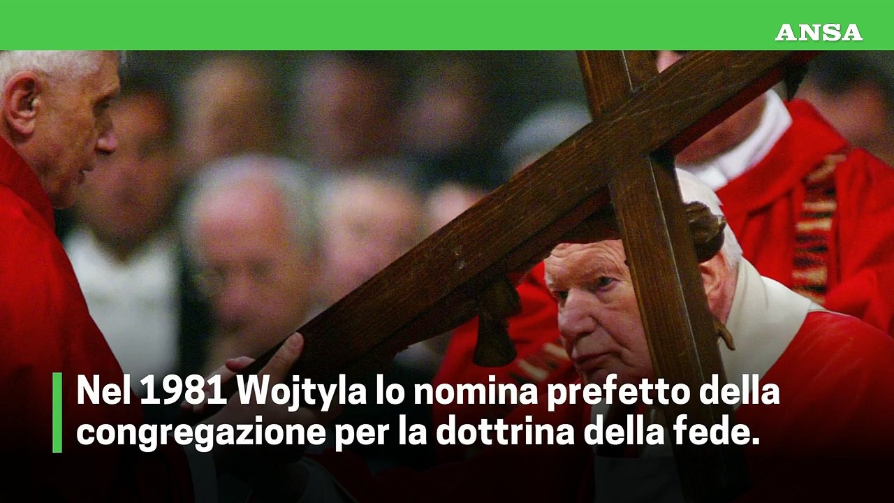 E' morto Ratzinger, primo Papa emerito