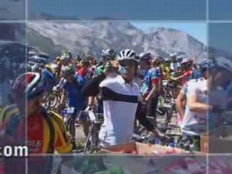 Ravitaillement de l'Etape du Tour 2005 Vélo Magazine