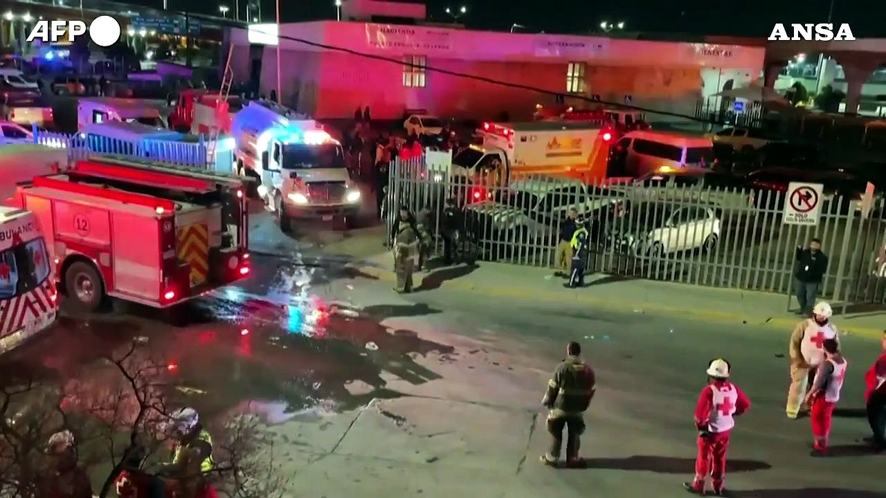 Messico, fiamme in un centro di detenzione per migranti: almeno 39 morti