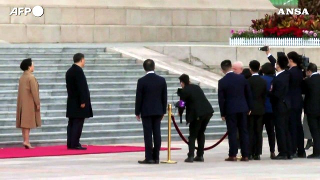 Cina, Xi Jinping riceve Lula in piazza Tienanmen