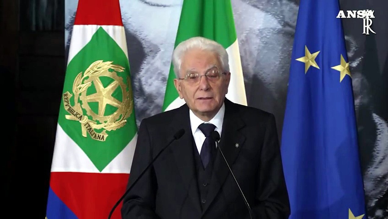 Mattarella: "All'Italia servono tolleranza, confronto e rispetto"