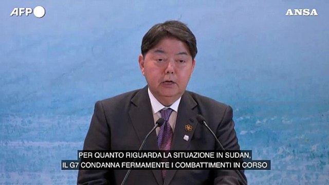 Sudan, il G7 chiede la fine immediata dei combattimenti