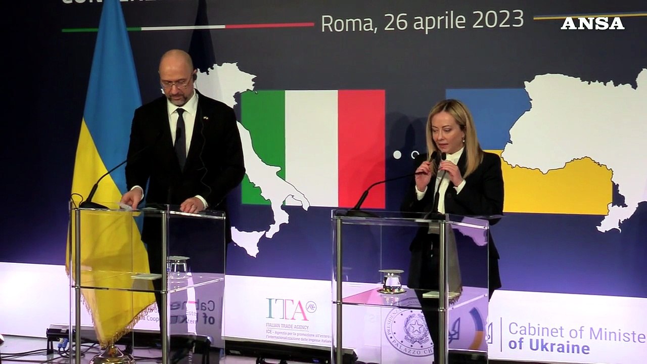 Ucraina, Meloni: "Futuro Kiev e' di pace ed europeo, nostro sostegno continuera'"