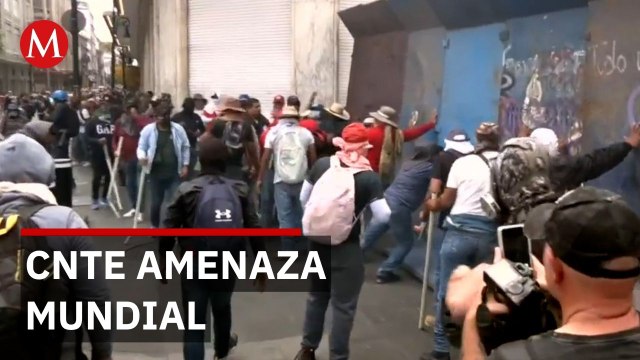 CNTE mantendrá paro y advierte protestas hasta el Mundial tras marcha en CdMx