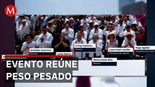 Morena y aliados respaldan a Claudia Sheinbaum en evento del Monumento a la Revolución