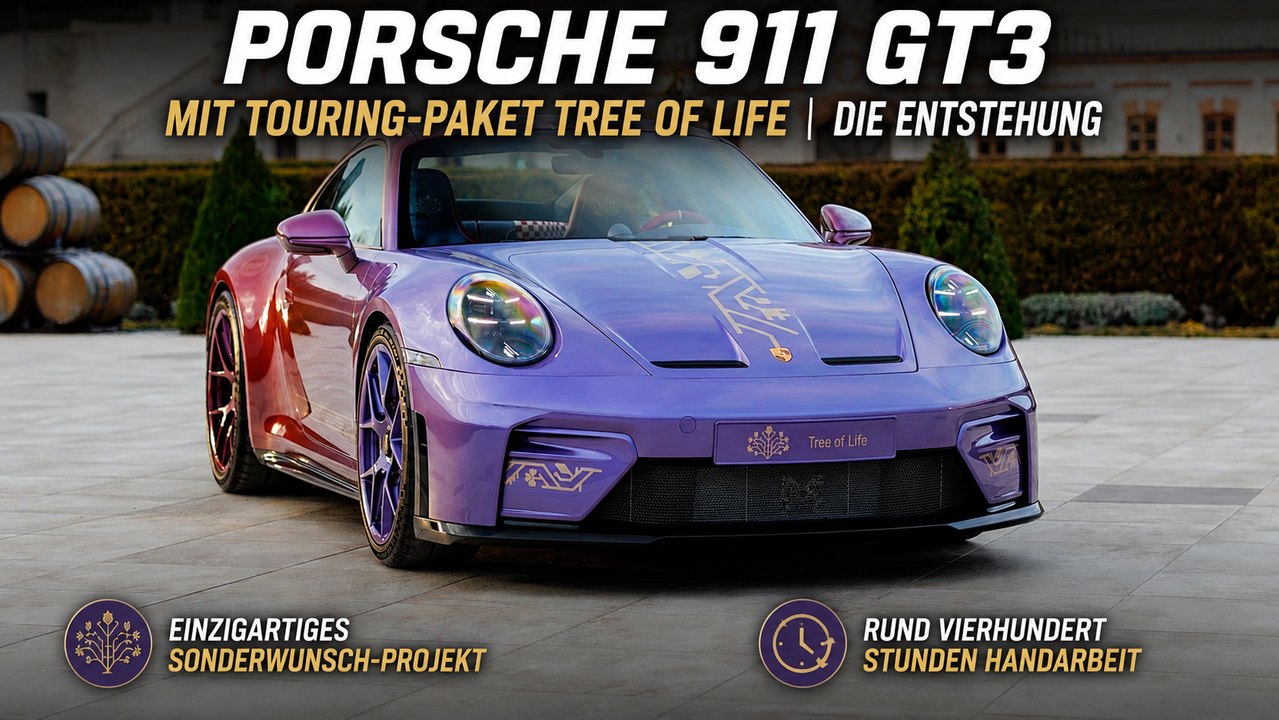 Story | Porsche 911 GT3 mit Touring-Paket Tree of Life Sonderwunsch
