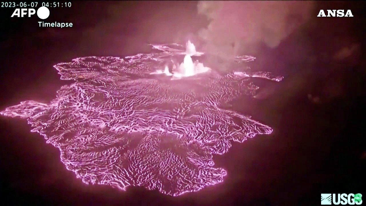 Usa, il vulcano Kilauea erutta di nuovo alle Hawaii