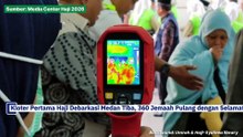 Kloter Pertama Haji Debarkasi Medan Tiba, 360 Jemaah Pulang dengan Selamat
