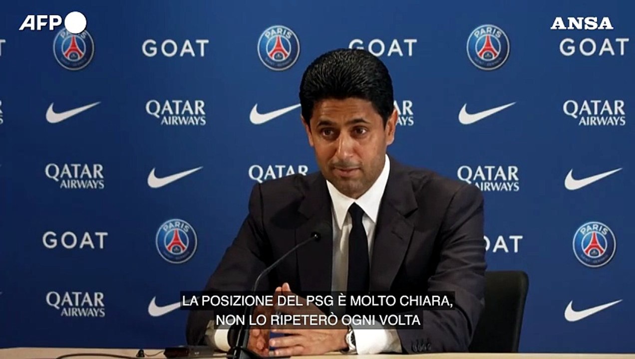 Al-Khelaifi: "Mbappe' resta al Psg se firma un nuovo contratto"