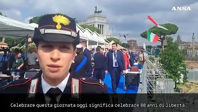2 giugno, il maresciallo: Celebriamo 80 anni di liberta', democrazia, valori e coesione nazionale