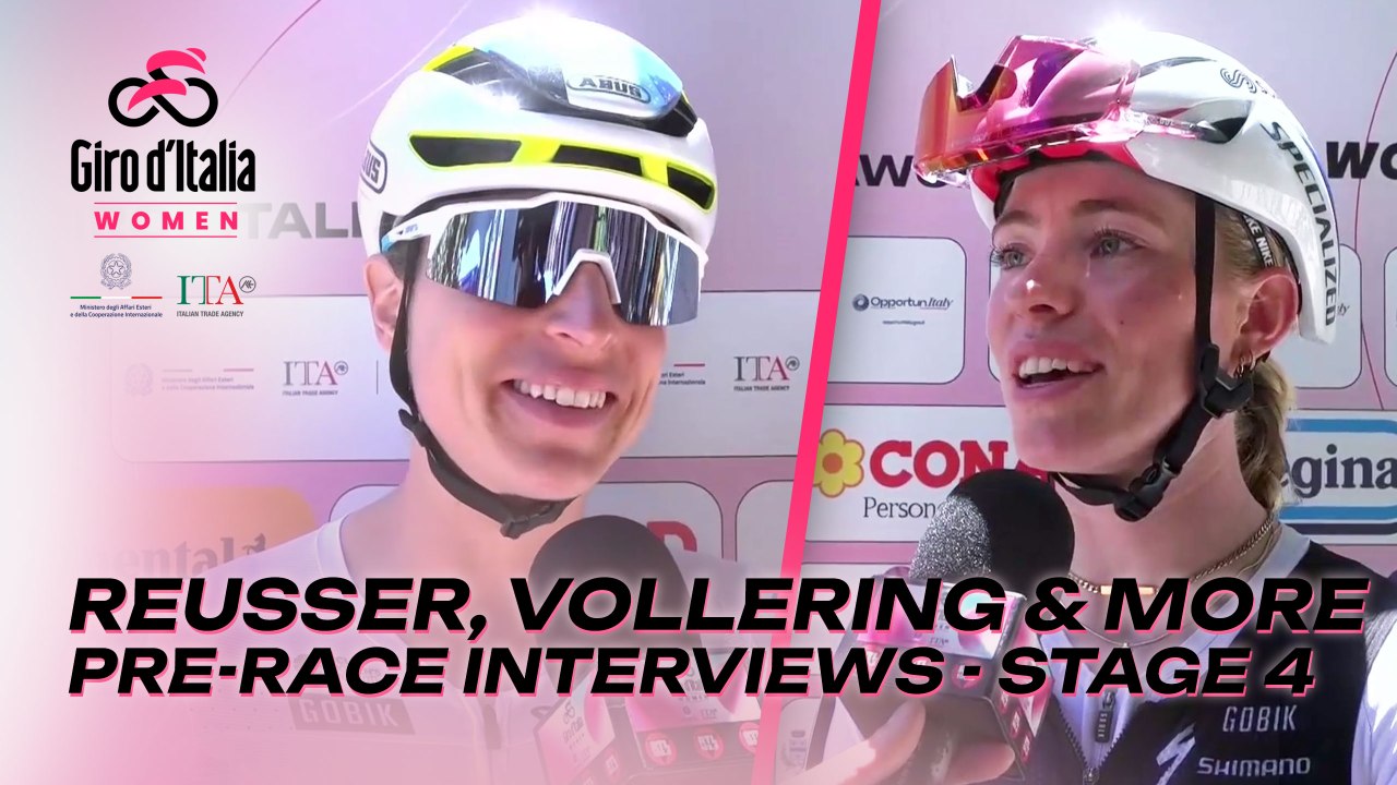 Reusser: "Super curious to see how everybody's legs are" | Interview Giro d'Italia Women 2026