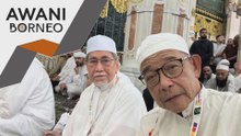 Tun Wan Junaidi tunai solat di Raudhah