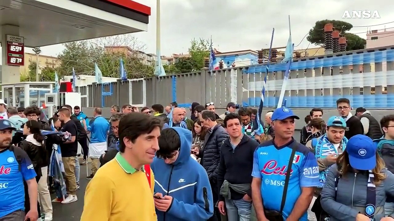 Napoli campione d'Italia, il trionfo dalla part...
