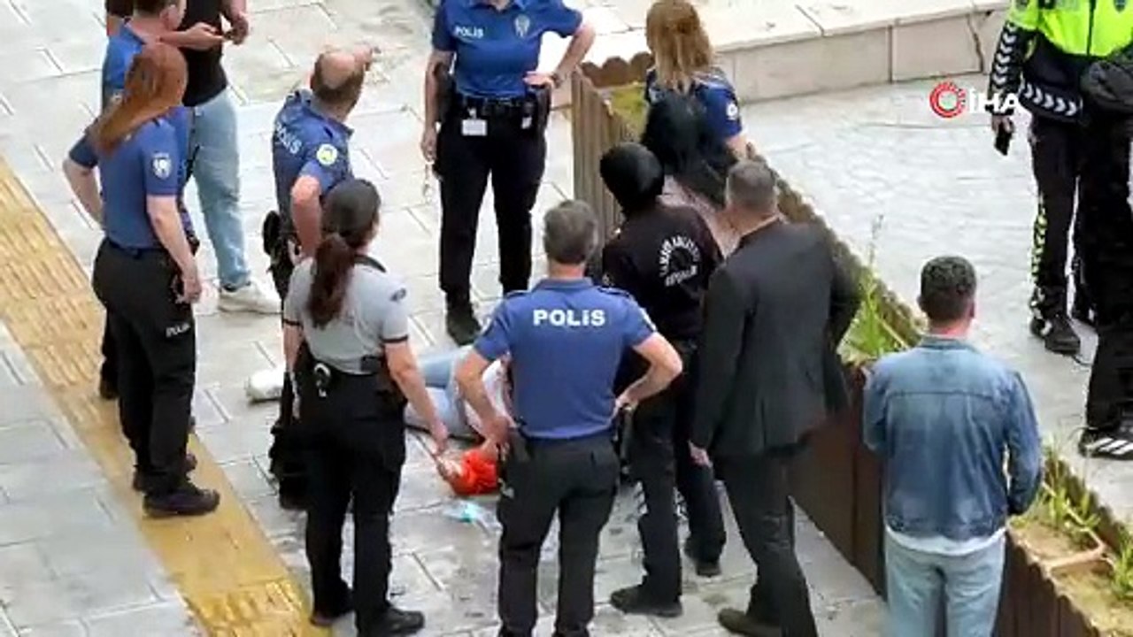 Duruşma sonrası adliye savaş yerine döndü; sanık yakını intihara kalkıştı, 8 kadın gözaltına alındı!