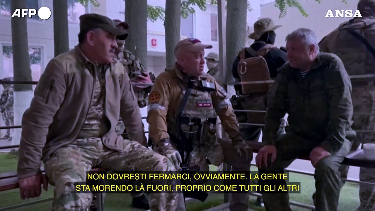 Prigozhin:  "Stiamo salvando la Russia"