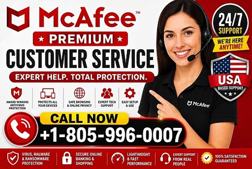 How to Speak McAfee Premium Support Help@Customer Service Representative