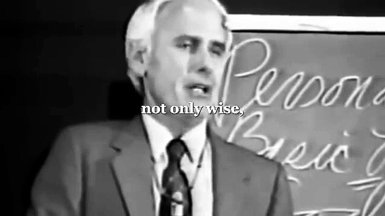 This Advice Impacted 10,000,000 People Jim Rohn Seminar