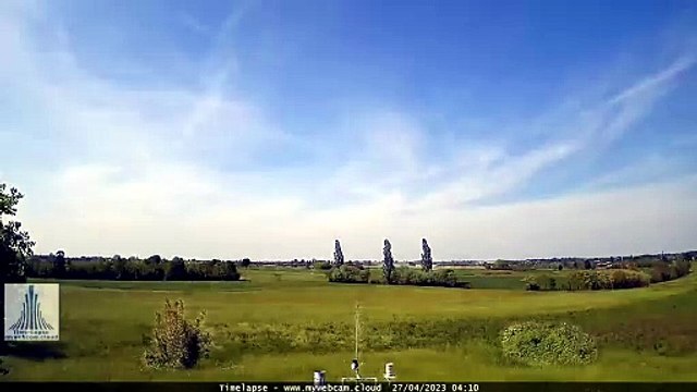 Incendio di via Emilio Lepido, il fumo visto da Bannone: video in timelapse