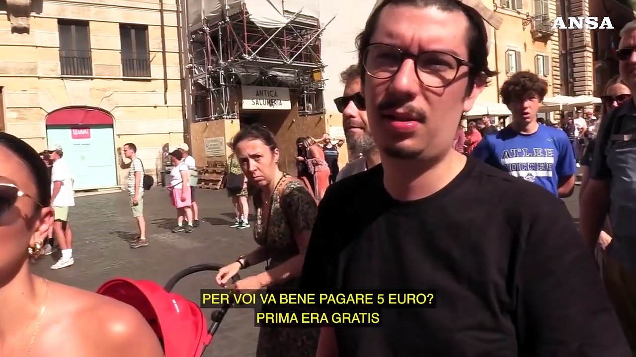 Da oggi si paga per visitare il Pantheon, i turisti non si lamentano