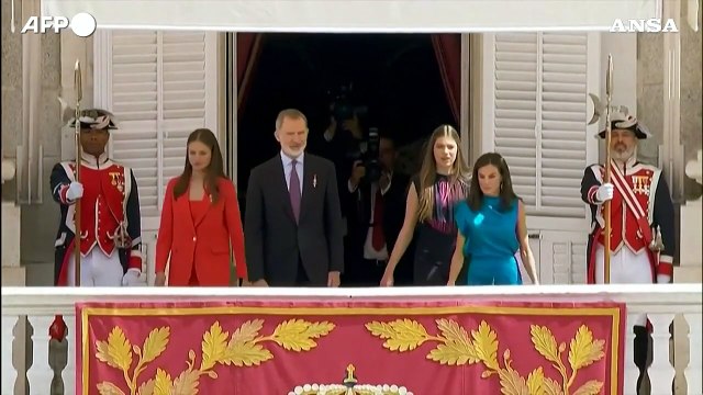 Spagna, al Palazzo Reale la cerimonia per i 10 anni di regno di Felipe VI