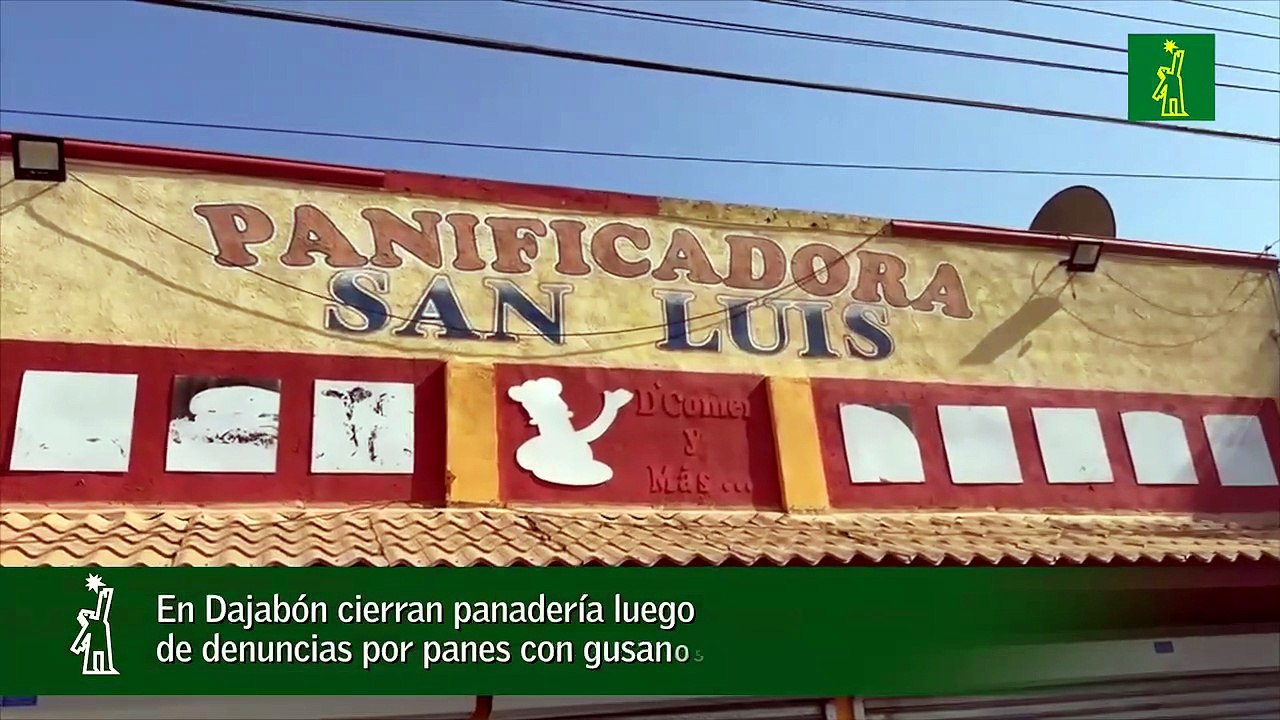 En Dajabón cierran panadería luego de denuncias por panes con gusanos