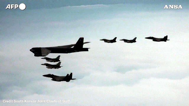 Stati Uniti e Corea del Sud effettuano esercitazioni aeree congiunte