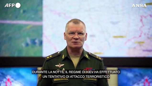 Mosca: Respinto attacco ucraino con droni nel mar Nero
