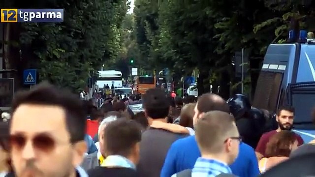 Parma-reggiana, Città Blindata, Allargata La Zona Rossa