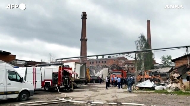 Russia, esplosione in un deposito di fuochi d'artificio: un morto
