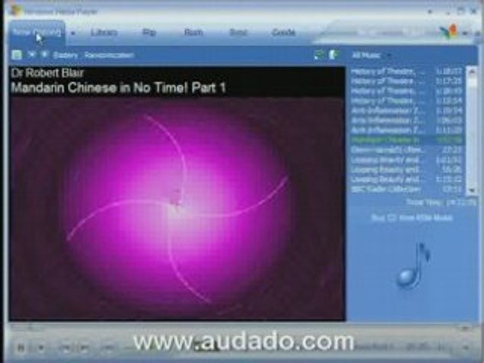 How to transfer audio book downloads to CD