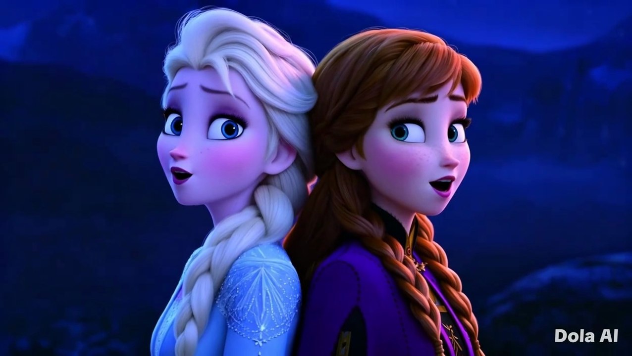 Elsa And Anna Back-to-back #17