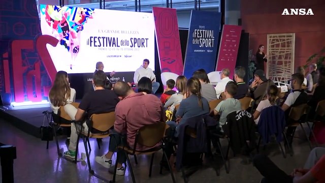La velocita' di Tortu e l'esperienza di Pirlo al Festival dello Sport di Trento