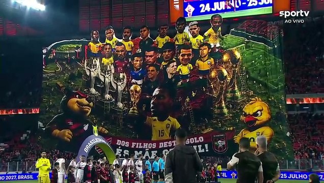 Athletico Paranaense 1x1 Flamengo - 1º Tempo - Brasileirão 2026 - 16ª Rodada - 17/05/2026