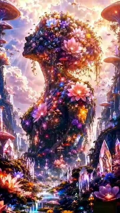 Nature Became Conscious | Surreal Fantasy AI Short Film