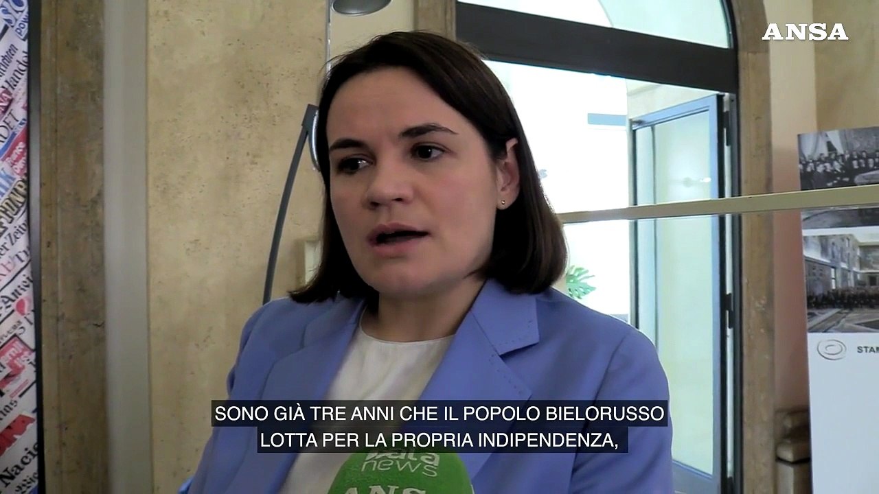 Bielorussia, Tikhanovskaya: "Con la Wagner Lukashenko ha salvato se' stesso"