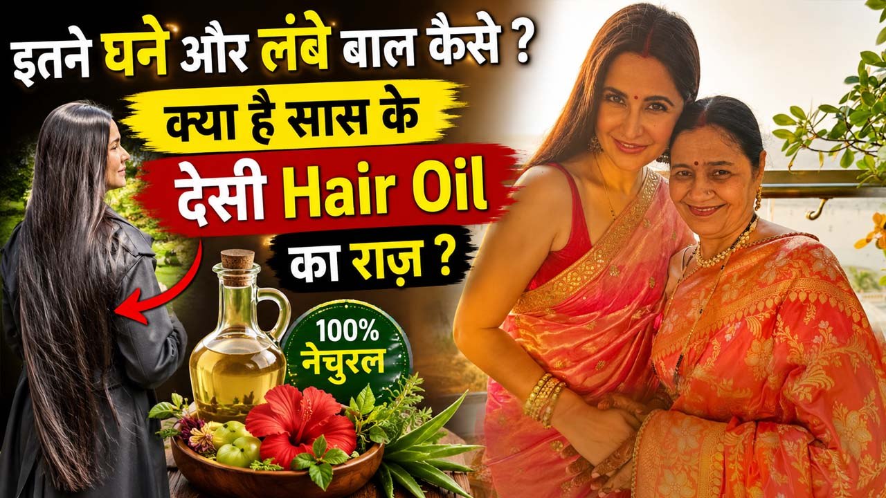 Katrina Kaif Hair Secret: 42 Age में Flaunt किए Long & Healthy Hair, सास ने बनाया Homemade Hair Oil