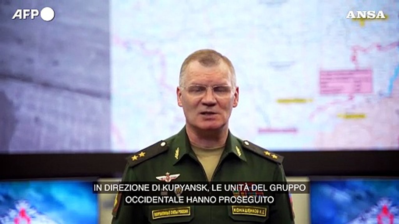 Mosca: "Truppe russe avanzano di un chilometro nel nordest dell'Ucraina"