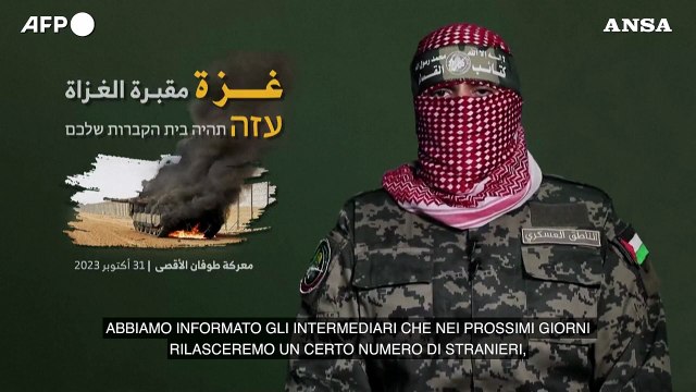 Hamas: Libereremo alcuni ostaggi nei prossimi giorni